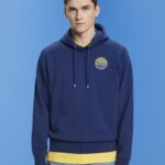 Esprit Sweatshirt with logo print Men Ink Sweatshirts & Hoodies P0D0X650
