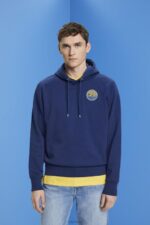 Esprit Sweatshirt with logo print Men Ink Sweatshirts & Hoodies P0D0X650