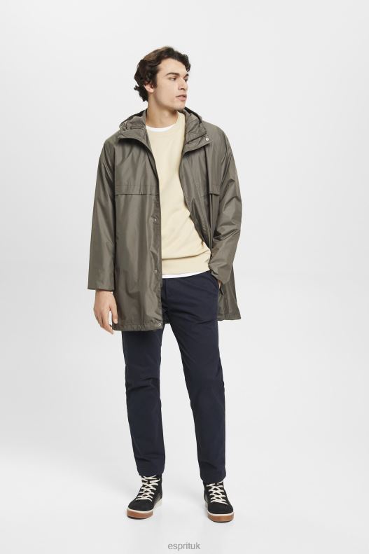 Esprit Sweatshirt with logo print on the back Men Beige Sweatshirts & Hoodies P0D0X645 - Image 2