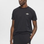 Esprit T-shirt with logo print Men Black T-Shirts P0D0X598