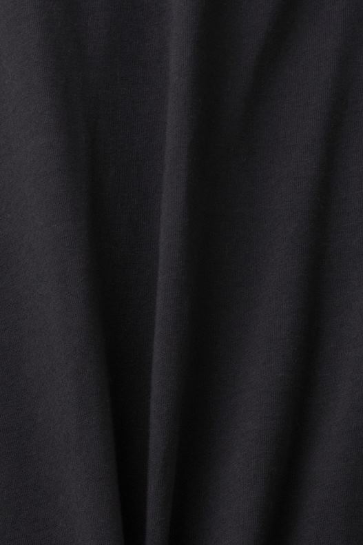 Esprit T-shirt with logo print Men Black T-Shirts P0D0X598 - Image 4