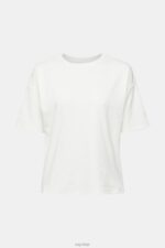 Esprit T-shirt Women Off White T-Shirts P0D0X545 - Image 5
