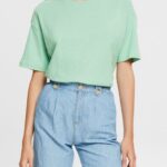 Esprit T-shirt Women Pastel Green T-Shirts P0D0X546