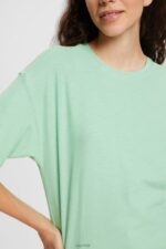 Esprit T-shirt Women Pastel Green T-Shirts P0D0X546 - Image 3