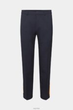 Esprit Tailored tracksuit style trousers Men Navy Trousers & Pants P0D0X694 - Image 5