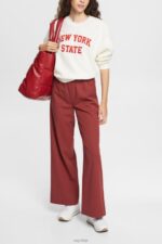 Esprit Teddy borg sweater collegiate sweatshirt Women Off White Sweatshirts & Hoodies P0D0X324 - Image 2