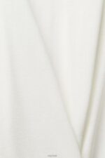 Esprit Top with lace, LENZING ECOVERO Women Off White Top P0D0X243 - Image 4