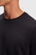 Esprit Two-pack crewneck cotton t-shirts Men Black & White T-Shirts P0D0X857 - Image 2