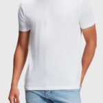 Esprit Two-pack crewneck cotton t-shirts Men White T-Shirts P0D0X856