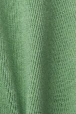Esprit V-neck sustainable cotton jumper Men Green Sweaters P0D0X726 - Image 4