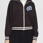 Esprit Varsity jacket Women Black Jackets P0D0X415