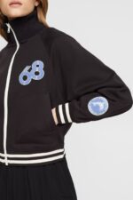 Esprit Varsity jacket Women Black Jackets P0D0X415 - Image 3