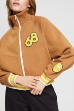 Esprit Varsity jacket Women Caramel Jackets P0D0X417 - Image 3