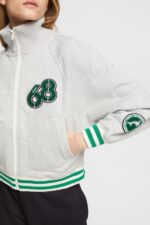 Esprit Varsity jacket Women Light Grey Jackets P0D0X416 - Image 3