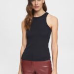 Esprit Vest top Women Black Vest P0D0X31