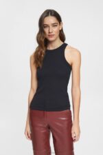 Esprit Vest top Women Black Vest P0D0X31