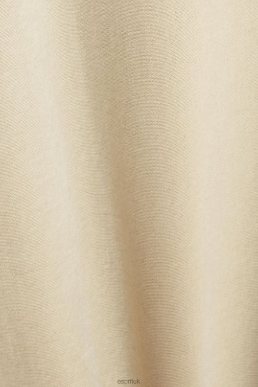 Esprit Vintage straight fit cargo trousers Men Light Beige Trousers & Pants P0D0X731 - Image 4