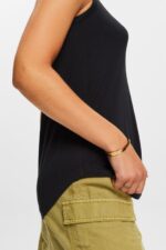 Esprit Viscose vest top Women Black Vest P0D0X260 - Image 3