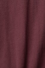 Esprit Waffle pique long sleeve top Men Bordeaux Red Long Sleeve P0D0X825 - Image 4