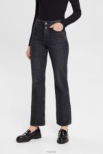 Esprit Western boot cut jeans Women Grey Dark Wash Denim P0D0X450