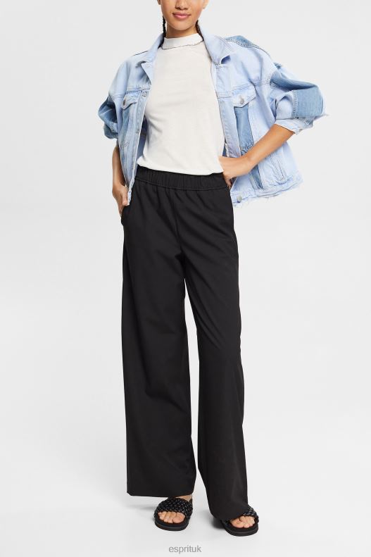 Esprit With TENCEL: T-shirt with band collar Women Off White T-Shirts P0D0X562 - Image 2