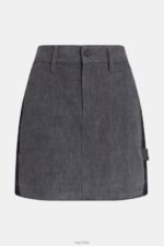Esprit Workwear release hem mini skirt Women Black Medium Wash Skirts P0D0X364 - Image 4