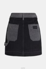 Esprit Workwear release hem mini skirt Women Black Medium Wash Skirts P0D0X364 - Image 5