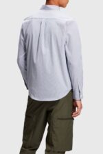 ESPRIT x Rest & Recreation Capsule Oxford Shirt Women Blue Shirts P0D0X472 - Image 3