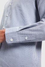 ESPRIT x Rest & Recreation Capsule Oxford Shirt Women Blue Shirts P0D0X472 - Image 5