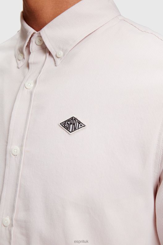 ESPRIT x Rest & Recreation Capsule Oxford Shirt Women Pink Shirts P0D0X473 - Image 4