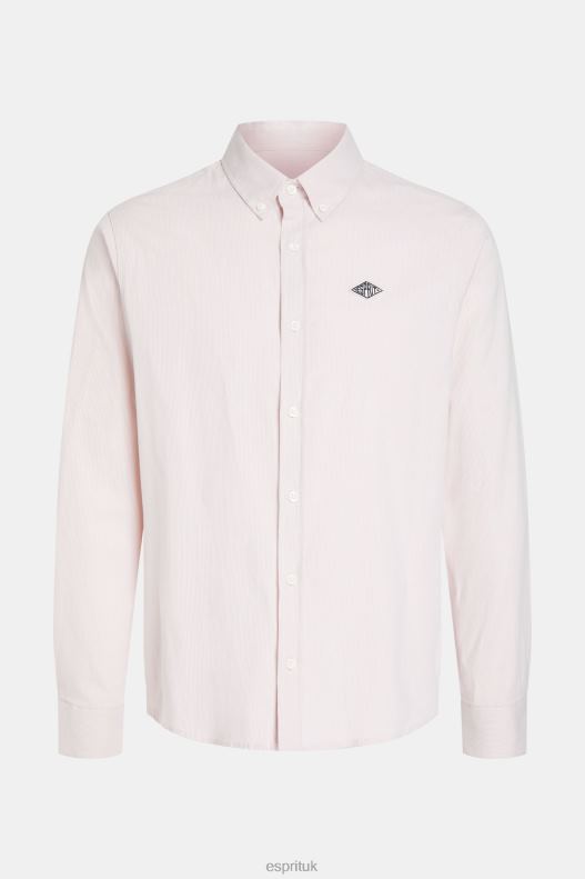 ESPRIT x Rest & Recreation Capsule Oxford Shirt Women Pink Shirts P0D0X473 - Image 6