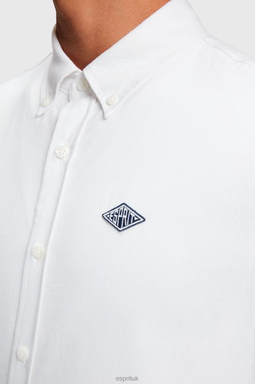 ESPRIT x Rest & Recreation Capsule Oxford Shirt Women White Shirts P0D0X471 - Image 4