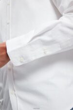 ESPRIT x Rest & Recreation Capsule Oxford Shirt Women White Shirts P0D0X471 - Image 5