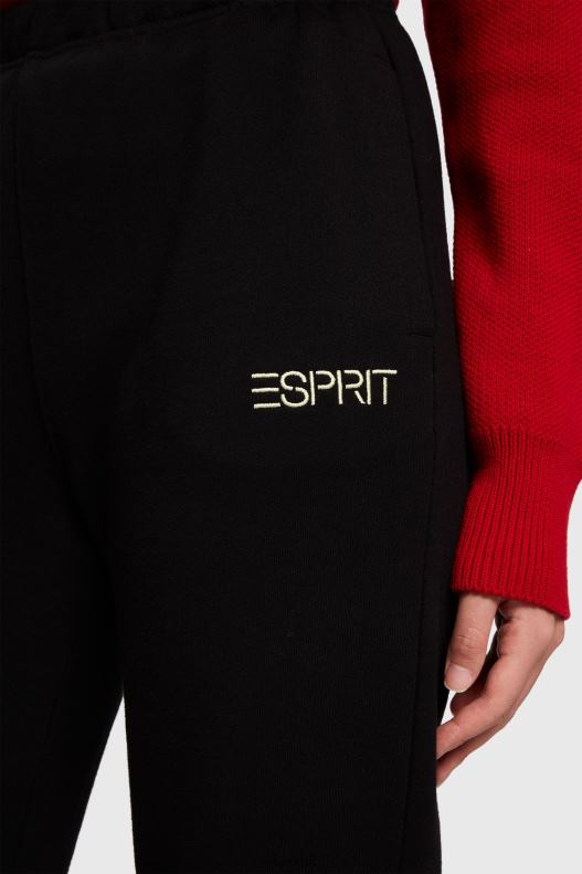 ESPRIT x Rest & Recreation Capsule Sweatpants Women Black Trousers & Pants P0D0X477 - Image 2