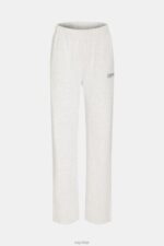 ESPRIT x Rest & Recreation Capsule Sweatpants Women Grey Trousers & Pants P0D0X478 - Image 4